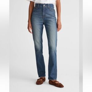 Women's Madewell Straight Leg Blue Jeans never worn